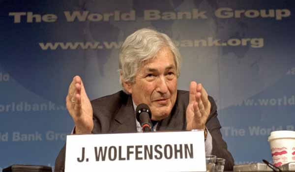 Former World Bank President James Wolfensohn passed away